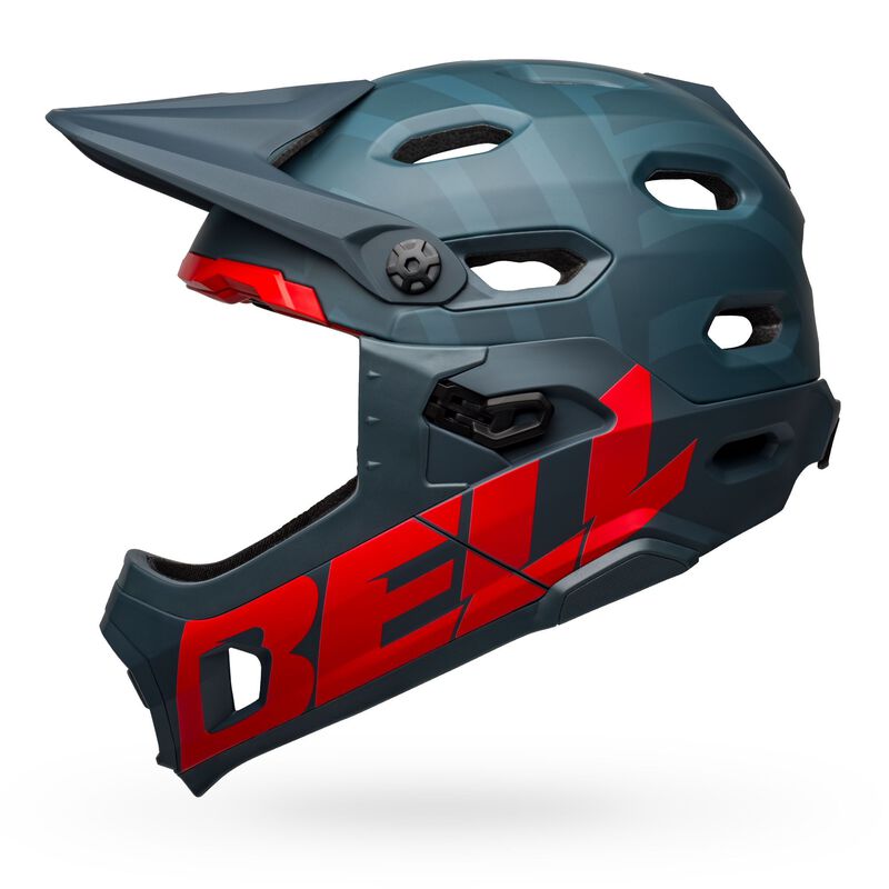 M Prime Matte Blue//Crimson BELL Super DH
